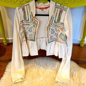 Cropped light jacket from Anthro